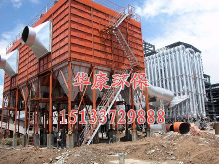 華康根據(jù)石膏板廠粉塵特點(diǎn)而制作的脈沖布袋除塵器