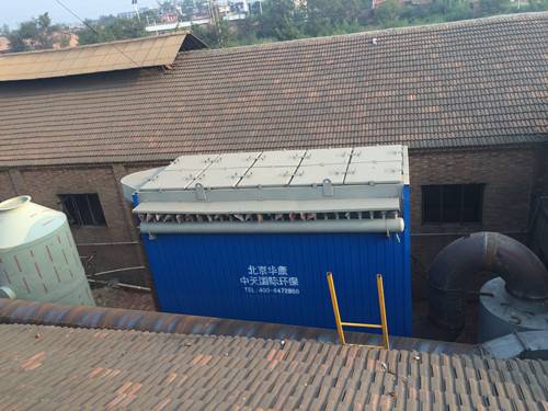 10T循環流化床燃煤鍋爐布袋除塵器的選型方案圖