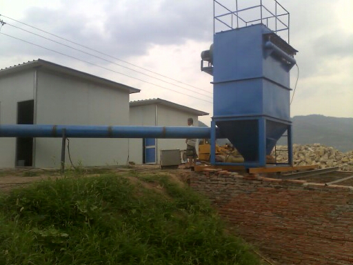 礦山機械破碎機用脈沖布袋除塵