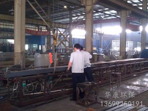 焊煙無塵車間除塵設(shè)備工況現(xiàn)場