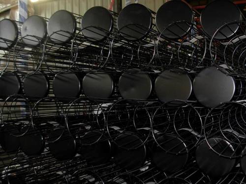 支撐圓袋型的有機硅除塵骨架