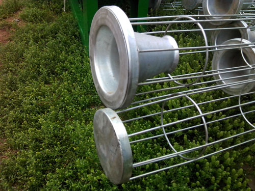 安裝在除塵骨架上的文氏管效果圖