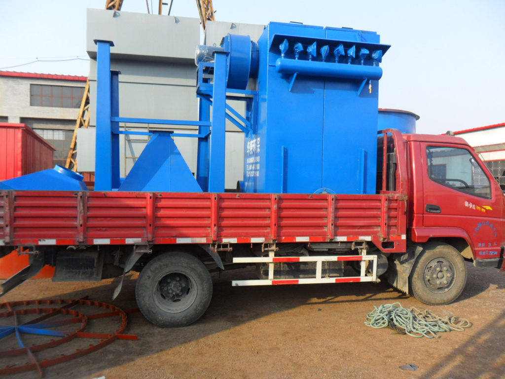 球磨機脈沖袋除塵器發貨現場