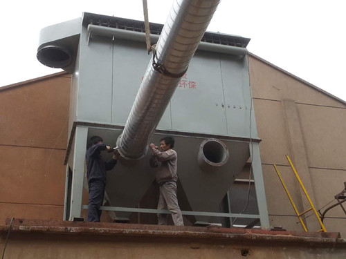 華康設計的袋式除塵器達到的效果