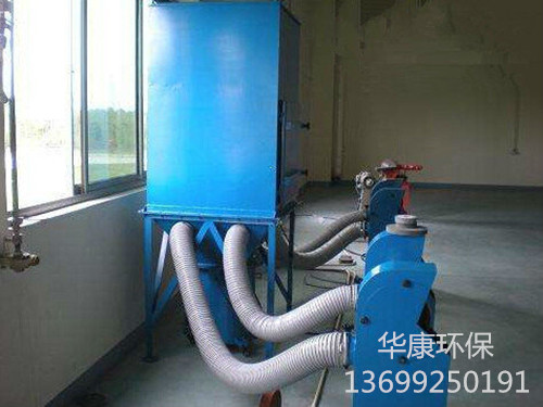 切割機除塵器的選型和工作原理圖